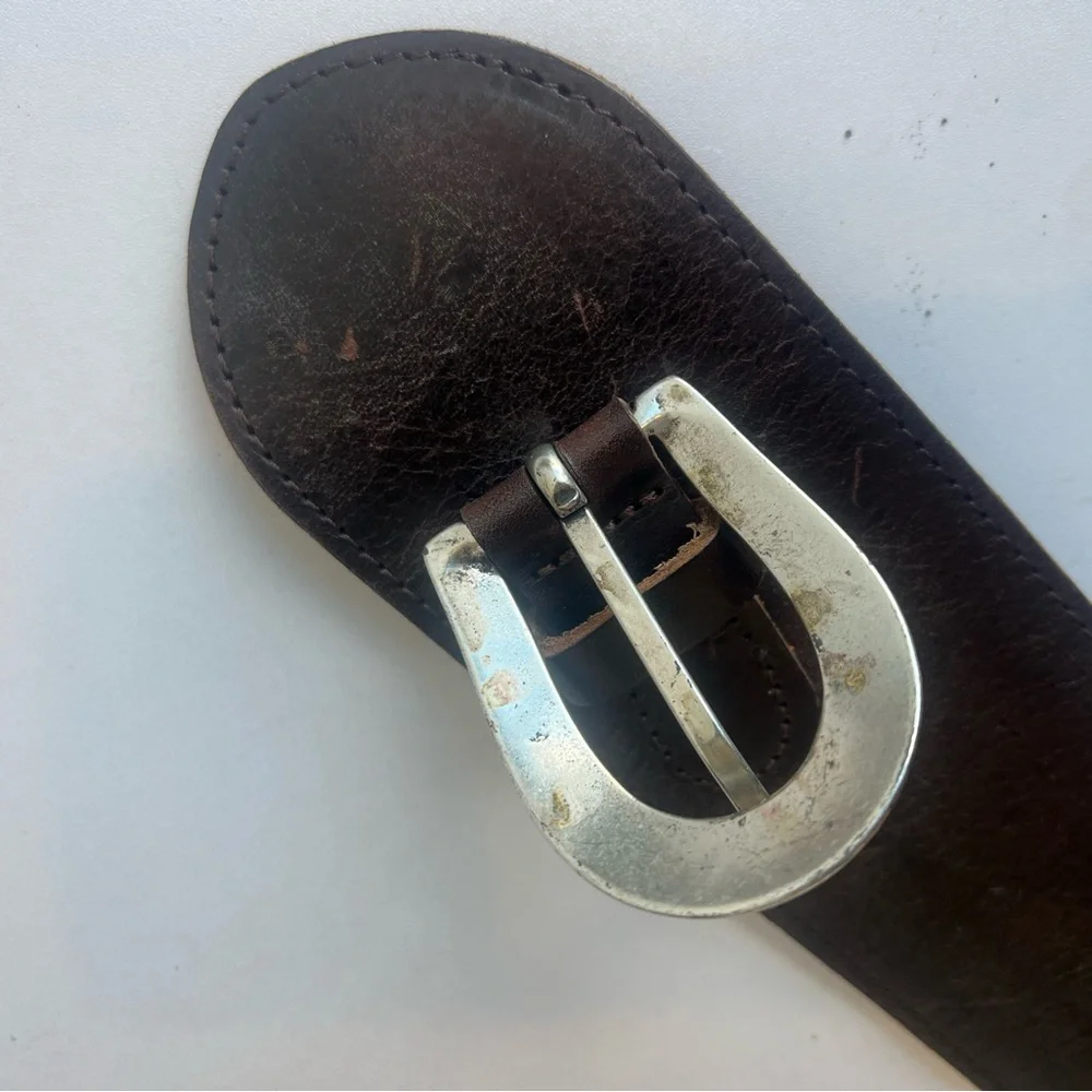 Vintage United Colors of‎ Benetton Italian Leather Belt
